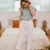 DSC_0392 Pantalon en Lin Blanc