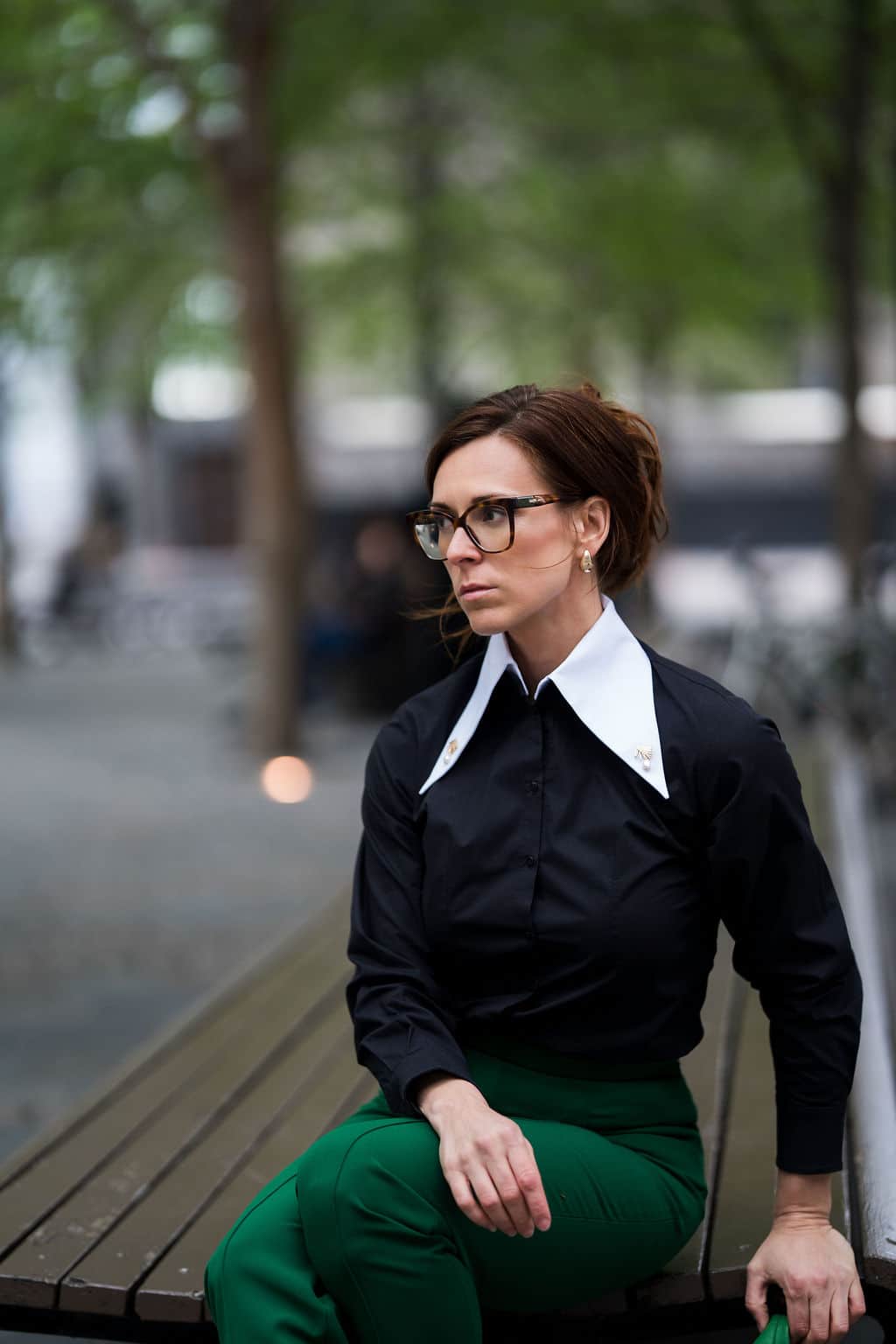 Le Chemisier GABRIANA Noir – Image 9