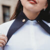 Broches / Boucles d'oreilles noir & or
